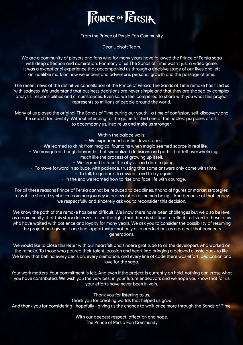 Prince of Persia Universe tweet media