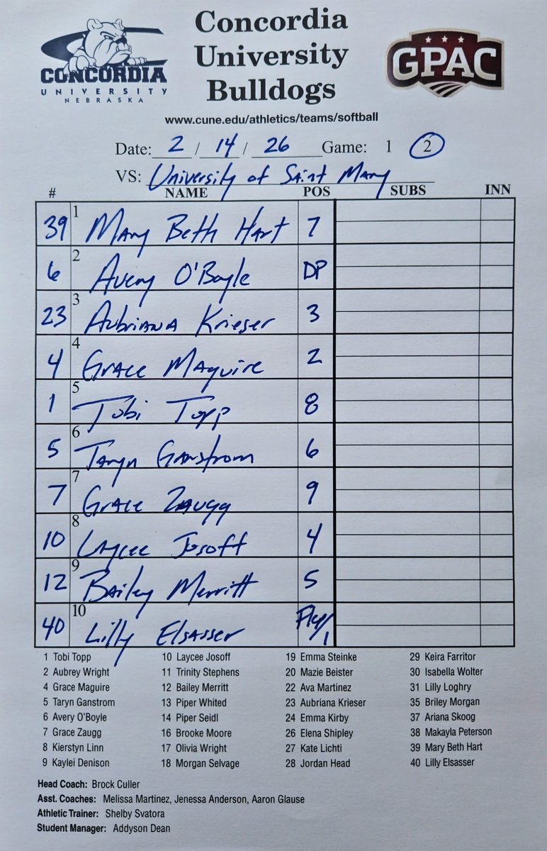 Concordia Bulldogs tweet media