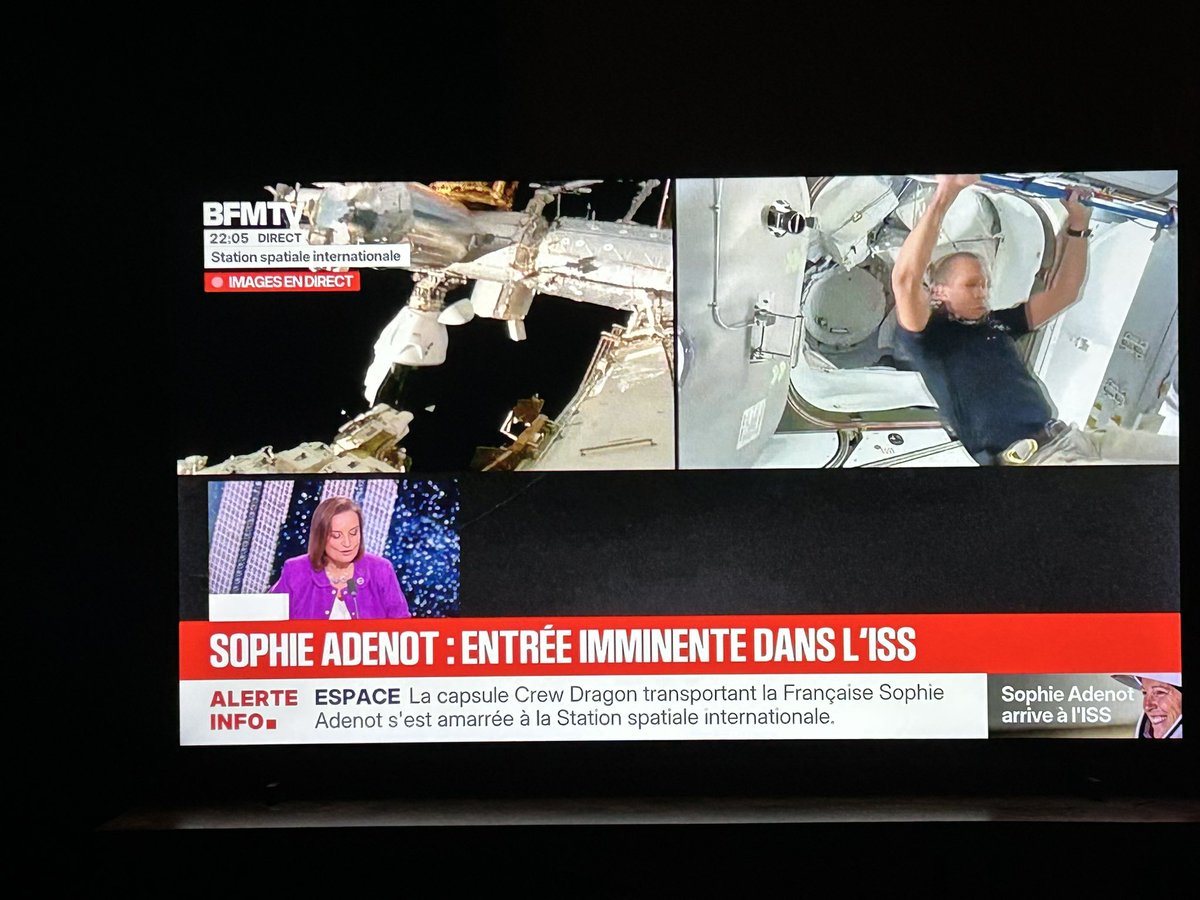 YRipeaux's tweet photo. 💖 Après plus de 25 ans et « Claudie #Haigneré » c’est une fierté de voir une seconde française voyager dans une navette spatiale 🚀 je te souhaite une excellente arrivée dans ISS très chère Sophie Adenot et un excellent séjour au dessous de notre tête.

Je suis ravi et tellement fier du courage des femmes et de l’égalité des sexes elle sont doublement courageuse que nous les hommes elle est dans le ciel ✨

#ISS #sophieadenot #Fierté