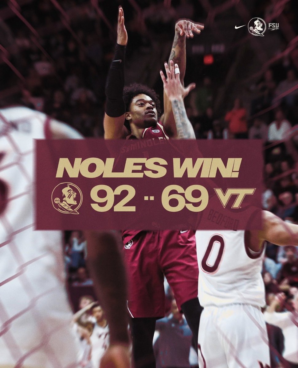 FSUHoops's tweet photo. NOLES WIN!!! 🍢🍢🍢

#Connected https://t.co/wMIfQ0yRZl