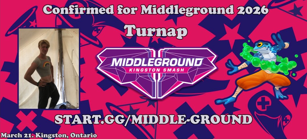 After a strong placement at Mosh Pit 2025 and a 2nd place finish at Frostfire 2026, the Montreal Ranno Turnap is confirmed for Middleground 2026! 

Regular Registration ends March 8. Register soon!