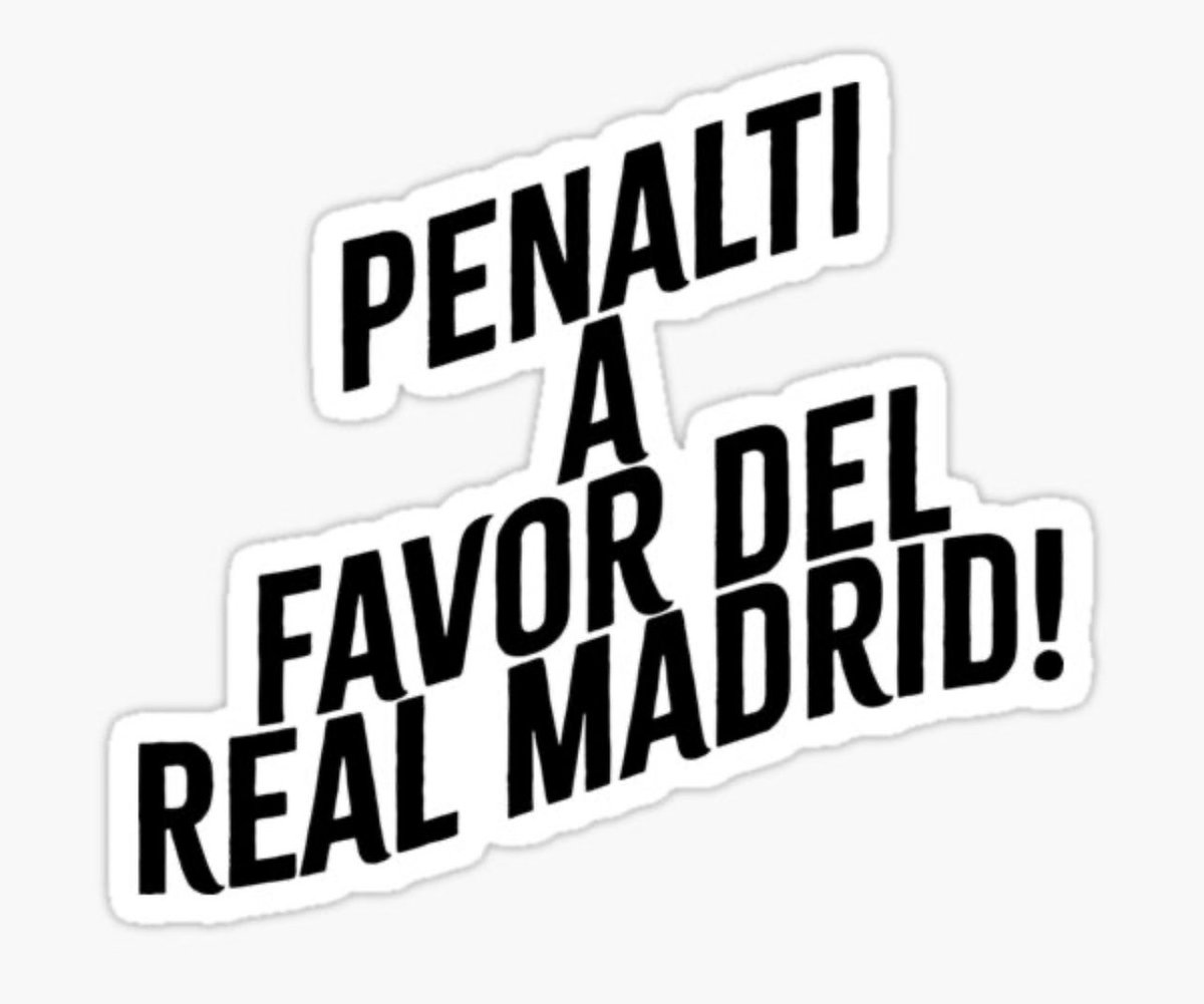 Madre De Dios !!!!!! Otro penalti piscina q le pitan al Madrid. 

2 penaltis inventados 😎😎

Casi mejor q les den la liga y luego el resto de equipos compitan en otra liga no? 😀😀😀😀