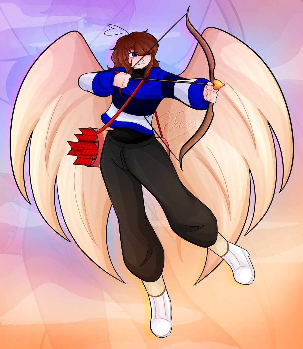 — Muzi Cupido les desea Feliz San Valentín 🫴💗✨
#MuziArt #KookiesArt