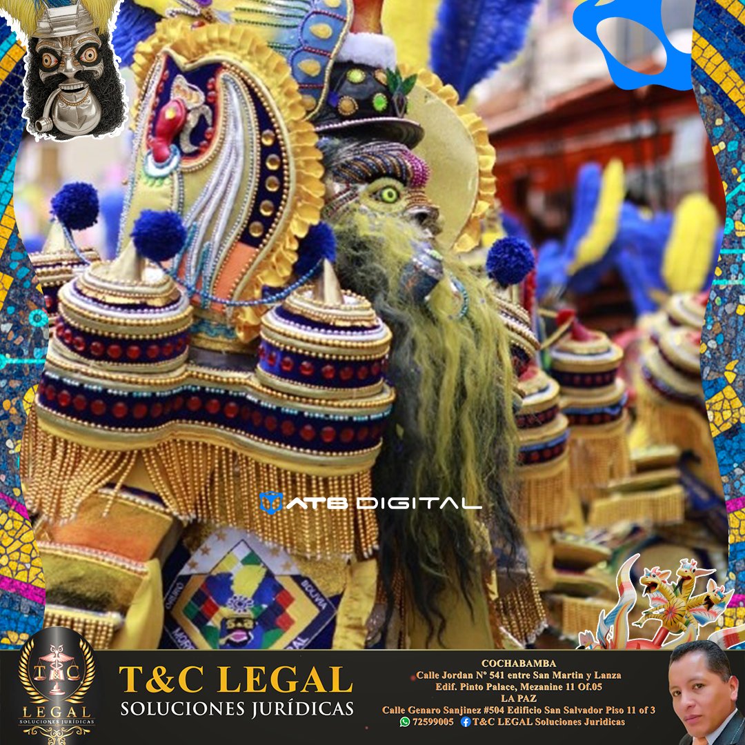 EnConexionbol's tweet photo. Disfruta del Carnaval de Oruro y de la gran diversidad folclórica que muestra al mundo.
Auspicia: T&C Legal
#ATBDigital #Carnaval #Oruro #Morenada #CarnavalDeOruro https://t.co/HWtd6V3uVR