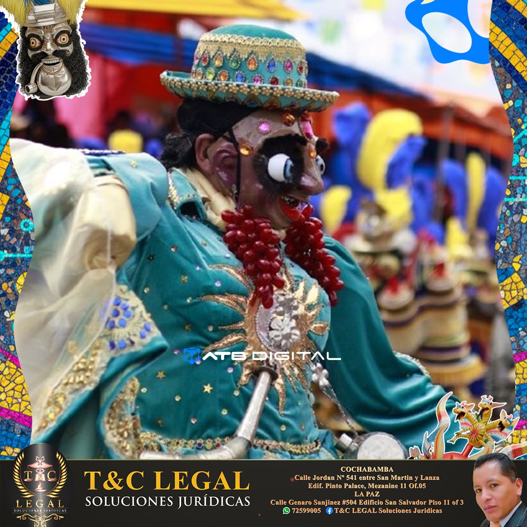 EnConexionbol's tweet photo. Disfruta del Carnaval de Oruro y de la gran diversidad folclórica que muestra al mundo.
Auspicia: T&C Legal
#ATBDigital #Carnaval #Oruro #Morenada #CarnavalDeOruro https://t.co/HWtd6V3uVR