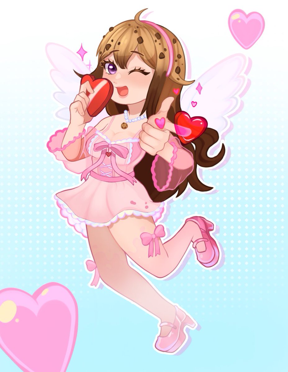 Feliz Día de San Valentín!! 💘 
Espero estén pasando un lindo día con aquellas personas que más quieren 

🎨 <a href="/_Quesito_Pan/">🩷🌸Mindy🌸🩷</a>