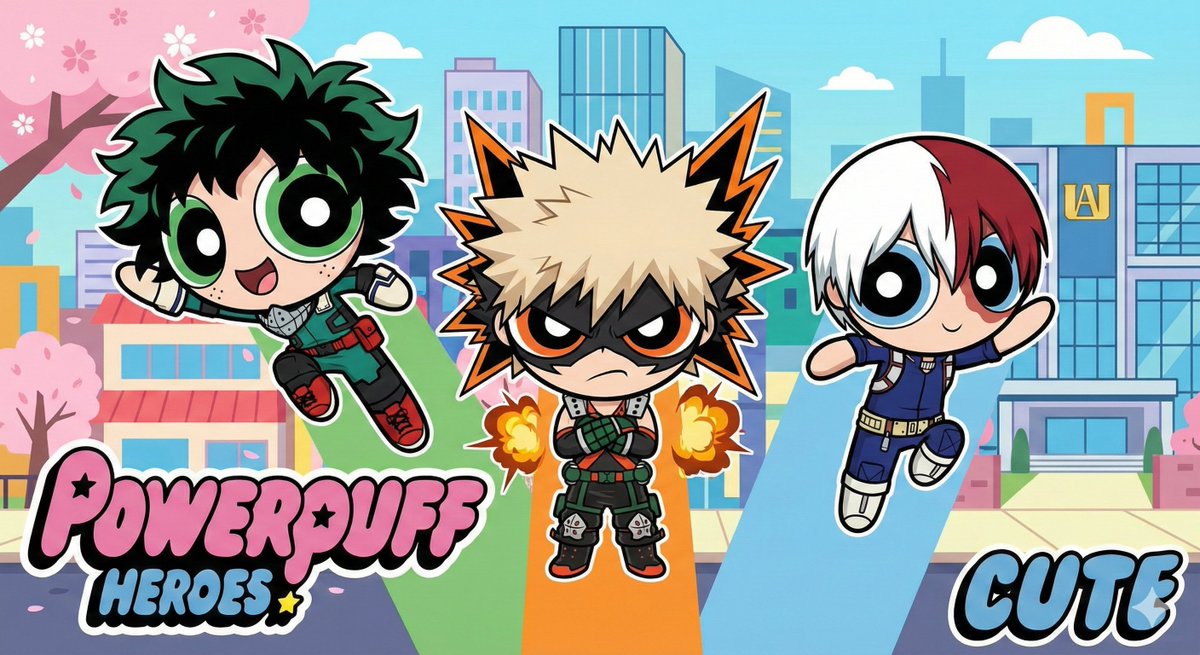 パワーパフ ガールズ⭐️ヒーロー