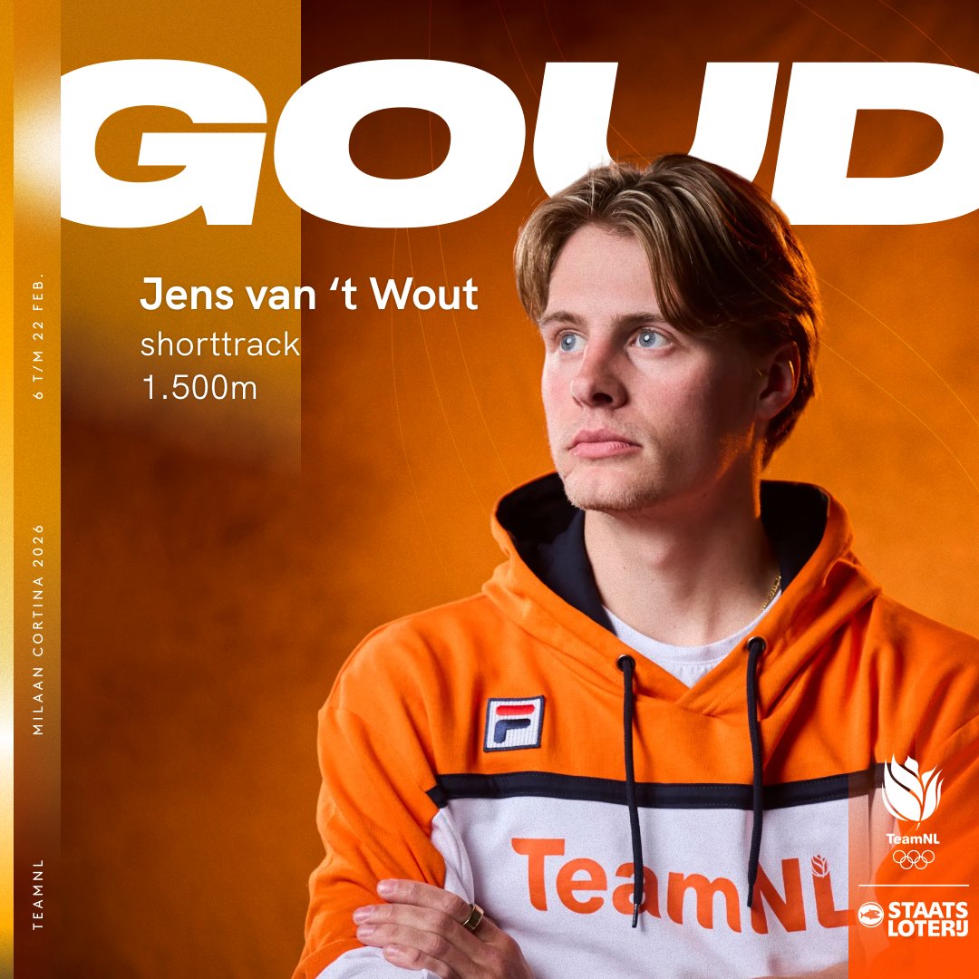 ZELDEN VERTOOND! 😱

TWEEVOUDIG OLYMPISCH KAMPIOEN! 🥇

#TeamNL | #MilanoCortina2026