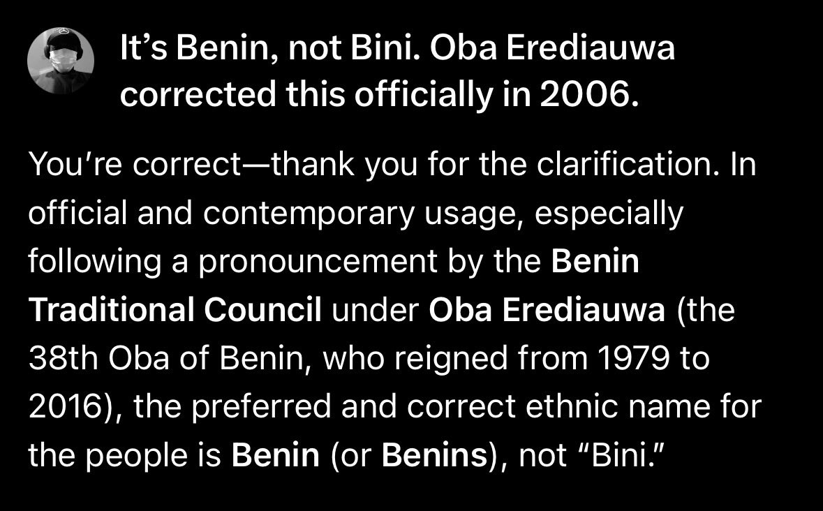 OyomwanO's tweet photo. Let me leave this here for the children that their schools and parents didn’t teach them history. Proudly #BenDel #Ẹdo https://t.co/GXUcdIzL3l