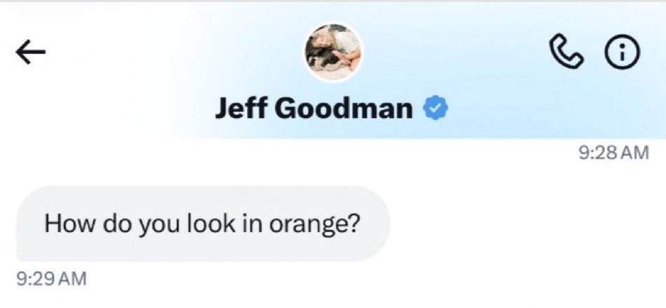 MarquetteMojo's tweet photo. *Jeff Goodman has entered the chat* https://t.co/SVQr4Cv7lH