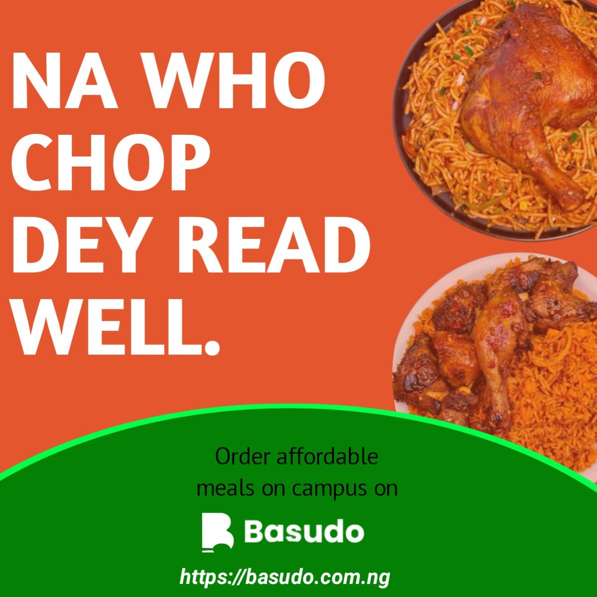 Basudo_Lg's tweet photo. Good food boost academic performance.  

#Basudo  #Foodie #student #Lagos https://t.co/O7EbdOt7n1