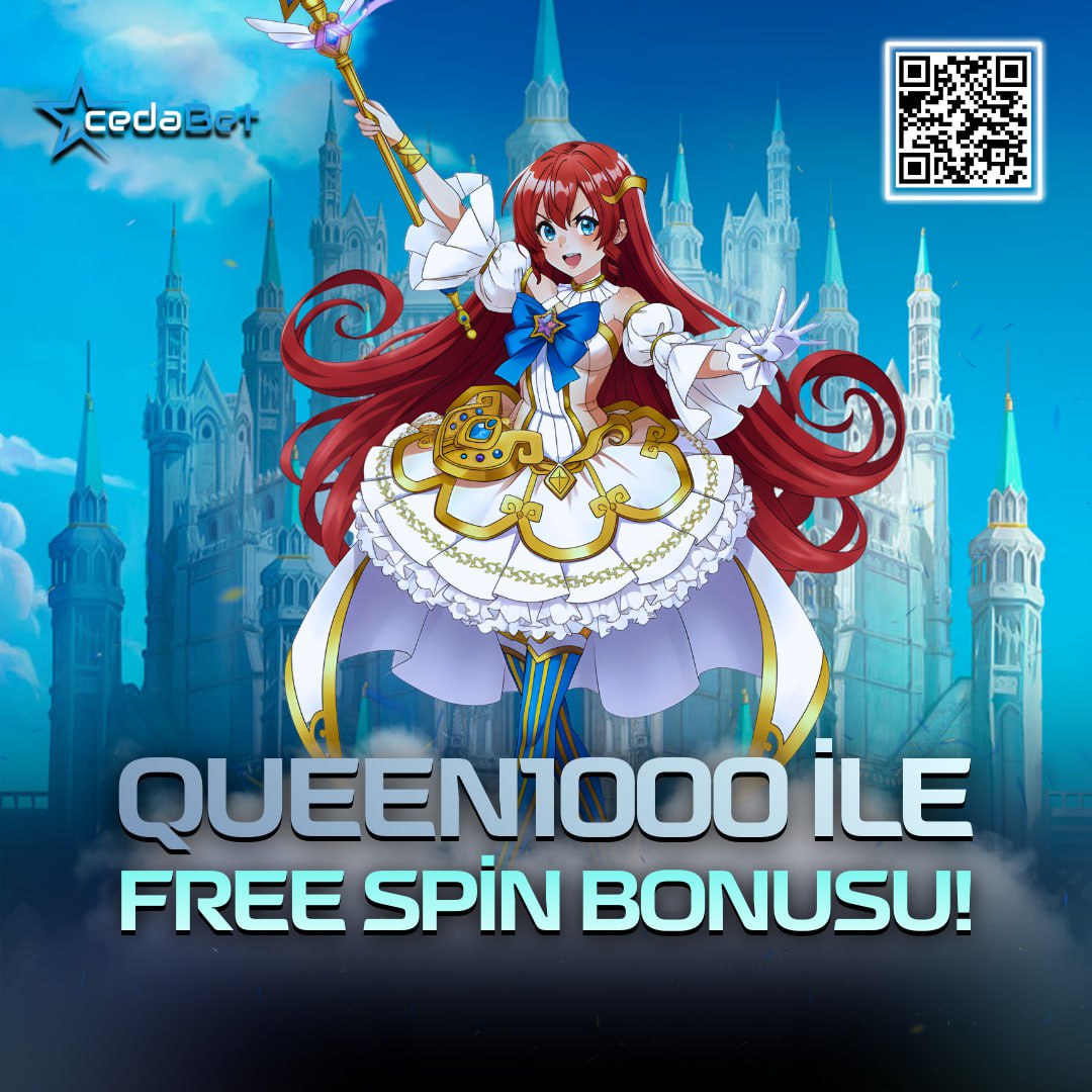 Cedabet's tweet photo. 🎯 CEDABET — QUEEN1000 ÖZEL FREE SPIN BONUSU
👑 Tek Oyun • Net Kurallar • Yüksek Potansiyel https://t.co/hamc930dCF