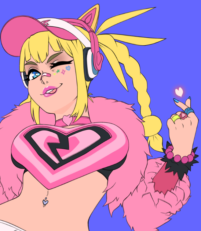 Magik my girlfriend 😆

I haven't finished this illustration yet, but hey! Happy Valentine's Day! You'll have the complete illustration tomorrow 💘