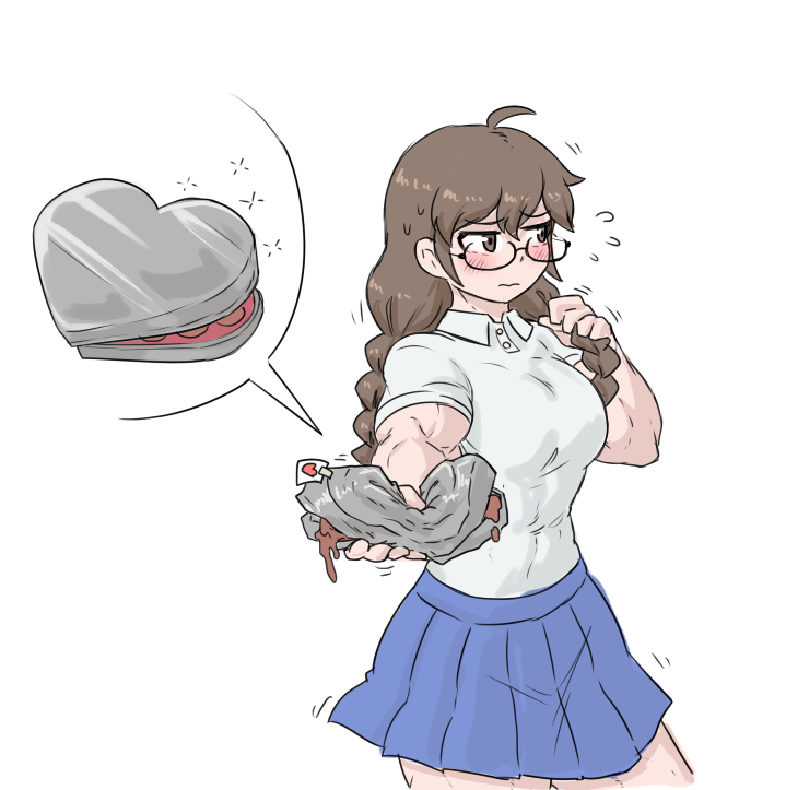 Sheepepp's tweet photo. Will you accept her gift? https://t.co/hrBpxoNs3E