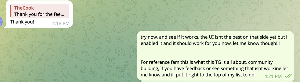 Community building! A problem and a fix within minutes. This is what it's all about right here fam. <a href="/Pumpfun/">Pump.fun</a> Hackathon