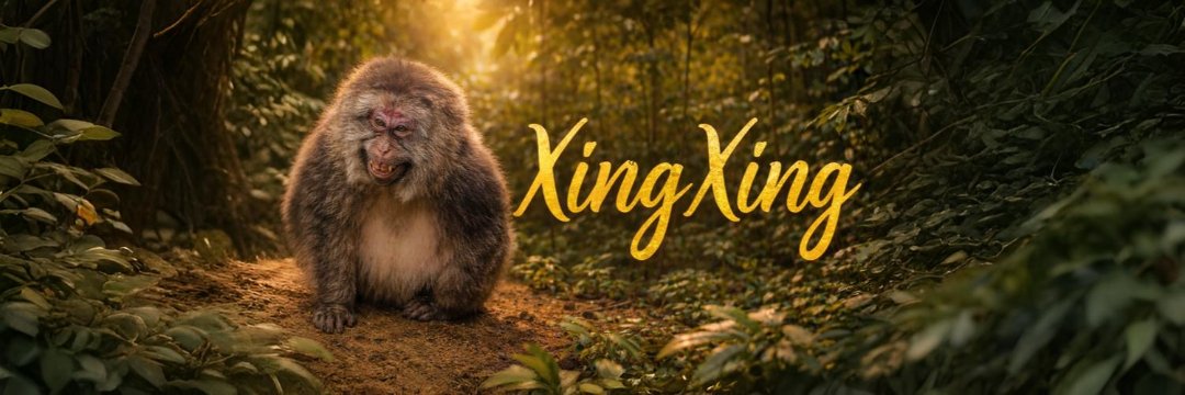 Now that it's monkey meta its finally time to properly run XingXing who has remained viral throughout all these years and is still relevant today

2CAu2WEEtVi1G5T5tHyDPGKEjNKYDop1rtcUMCfdpump

tiktok.com/@xingxing.them…

instagram.com/xing.xing.monk…

en.wikipedia.org/wiki/Xing_Xing