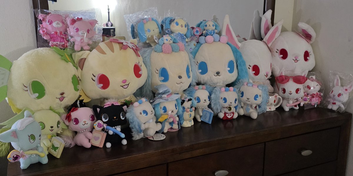Finished dusting em. Sango is the latest addition.