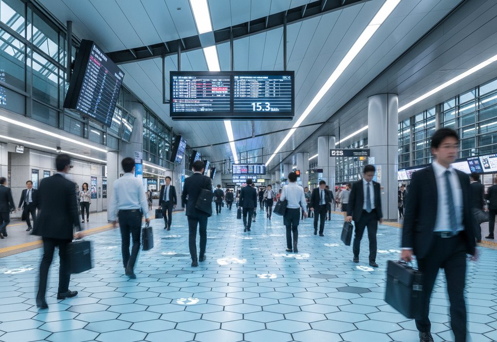 easypath2net's tweet image. Japan is turning footsteps into electricity 🇯🇵⚡

Using piezoelectric tiles, millions of daily steps in busy stations generate power for LED lights and digital systems.

Small energy per step. Massive impact at scale.

The future of smart cities might be right beneath our feet