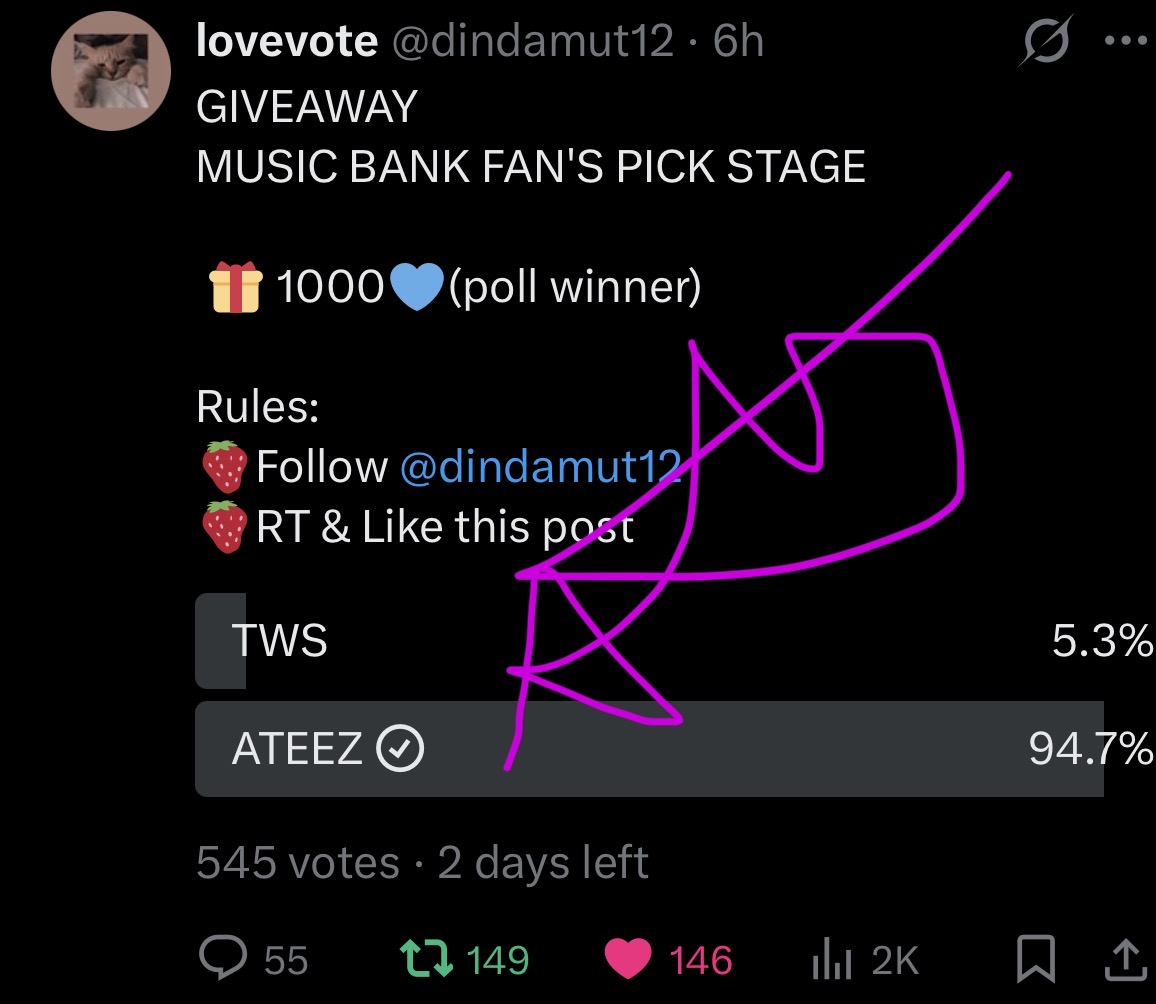 matcha_star_'s tweet photo. @dindamut12 For #ATEEZ https://t.co/YC73DAIU8V