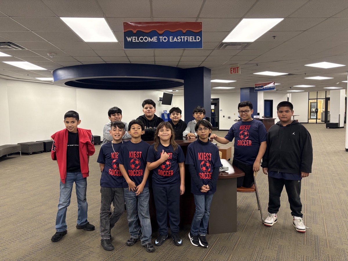 The rain doesn’t stop our All Stars from shining! Today, our Soccer Club toured Eastfield College where they learned about Financial Aid, registration and campus life! A huge thank you to Mr. Saldana for making this dream a reality! <a href="/MendozaMoments/">Sarah Hafley-Mendoza</a> <a href="/baverticalteam/">Ryan Bott</a> <a href="/Region5_DISD/">Dallas ISD Region V Schools</a>