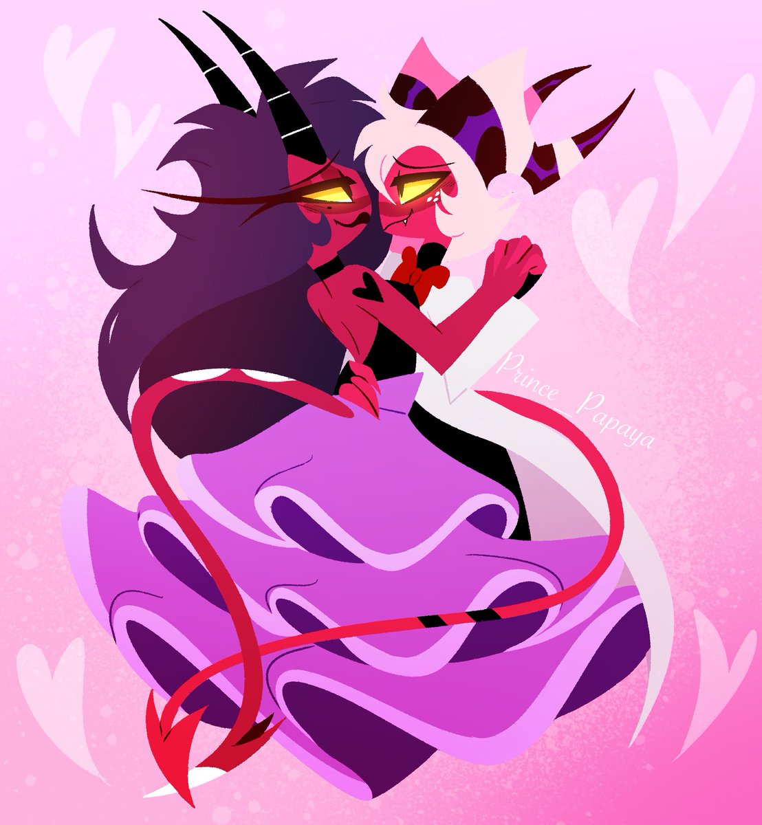Happy Valentine’s Day🖤💜

#HelluvaBossFanart #MilliexMoxxie