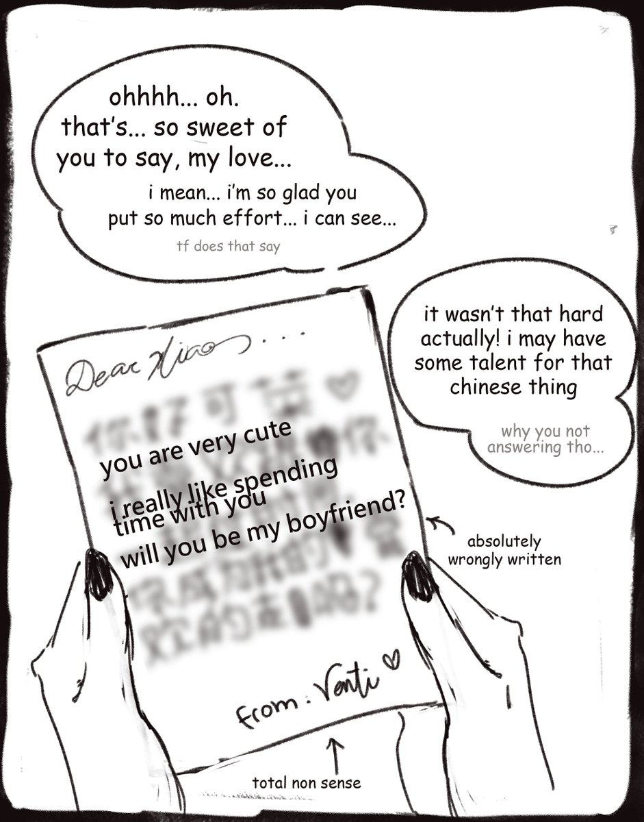 ineedatablet's tweet photo. for anyone wondering (including me as my mandarim is absolutely awkward) this is what the letter was supposed to be https://t.co/UOq6GUv9nY