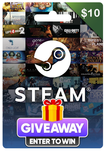 💛😼🐾#GIVEAWAY - 💸"$10 STEAM WALLET GIFT CARD"💸

How to Win🏆:
✅Like &amp; Retweet this Tweet👇
➡️x.com/GamerskyKR/sta…
♻️Repost &amp;❤️Like 
⏰Winner will be announced on FEBRUARY 16th
📧DM me to sponsor a giveaway like this!
#Giveaway #Steam #IndieGameDev #Steamworks #SteamWallet