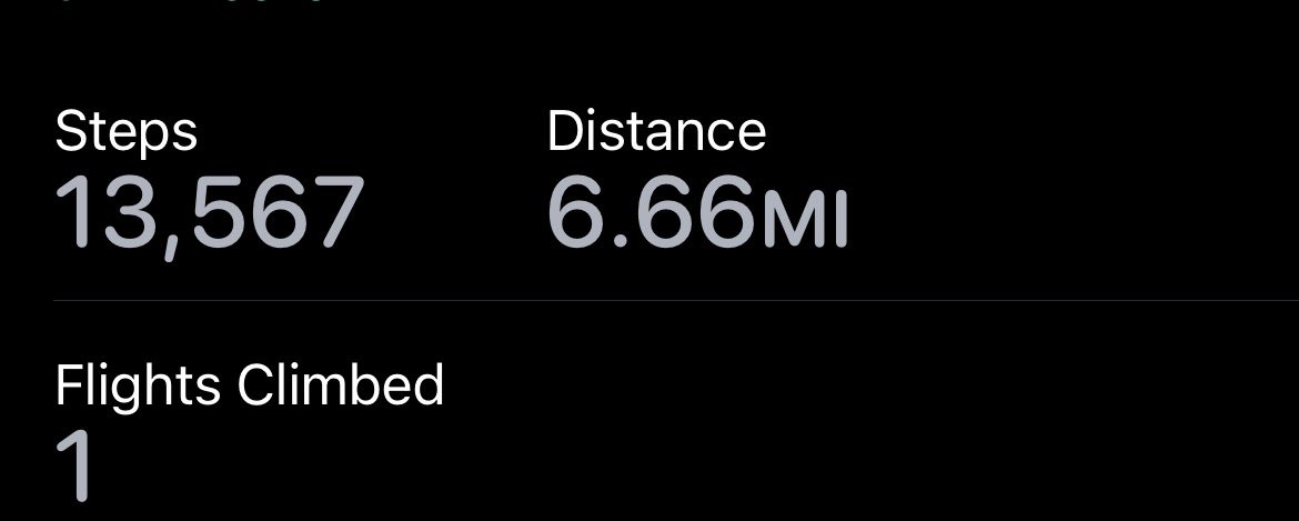 I better make sure I walk a little more today! 🤓