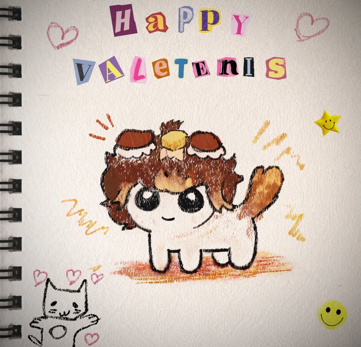 Happy Valentine's Day from your favorite femboy!! I love you all so much please remember that you are loved (≧◡≦) ♡