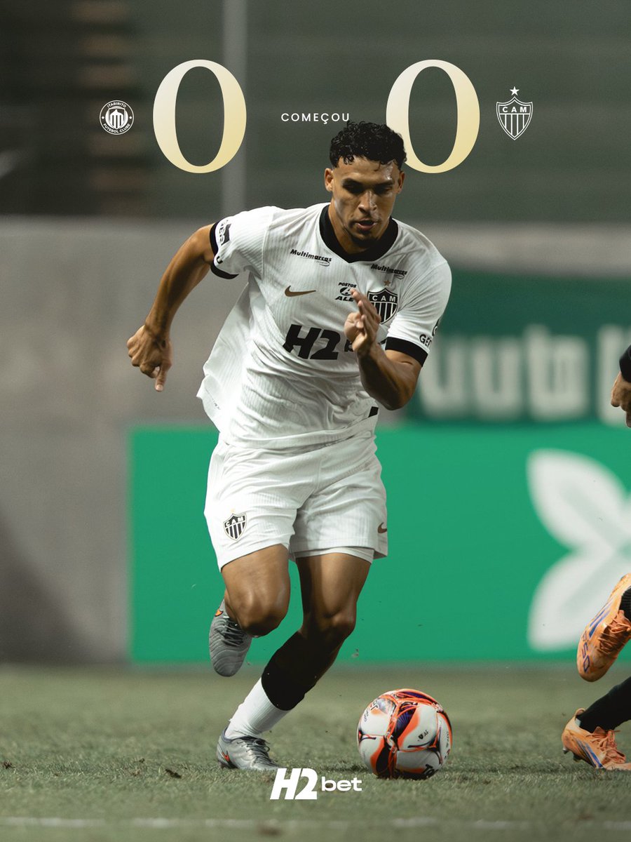 Atletico's tweet image. Bola rolando no Alçapão do Bonfim! ⚽🏟️

#VamoGalo #ITAxCAM 🏴🏳️