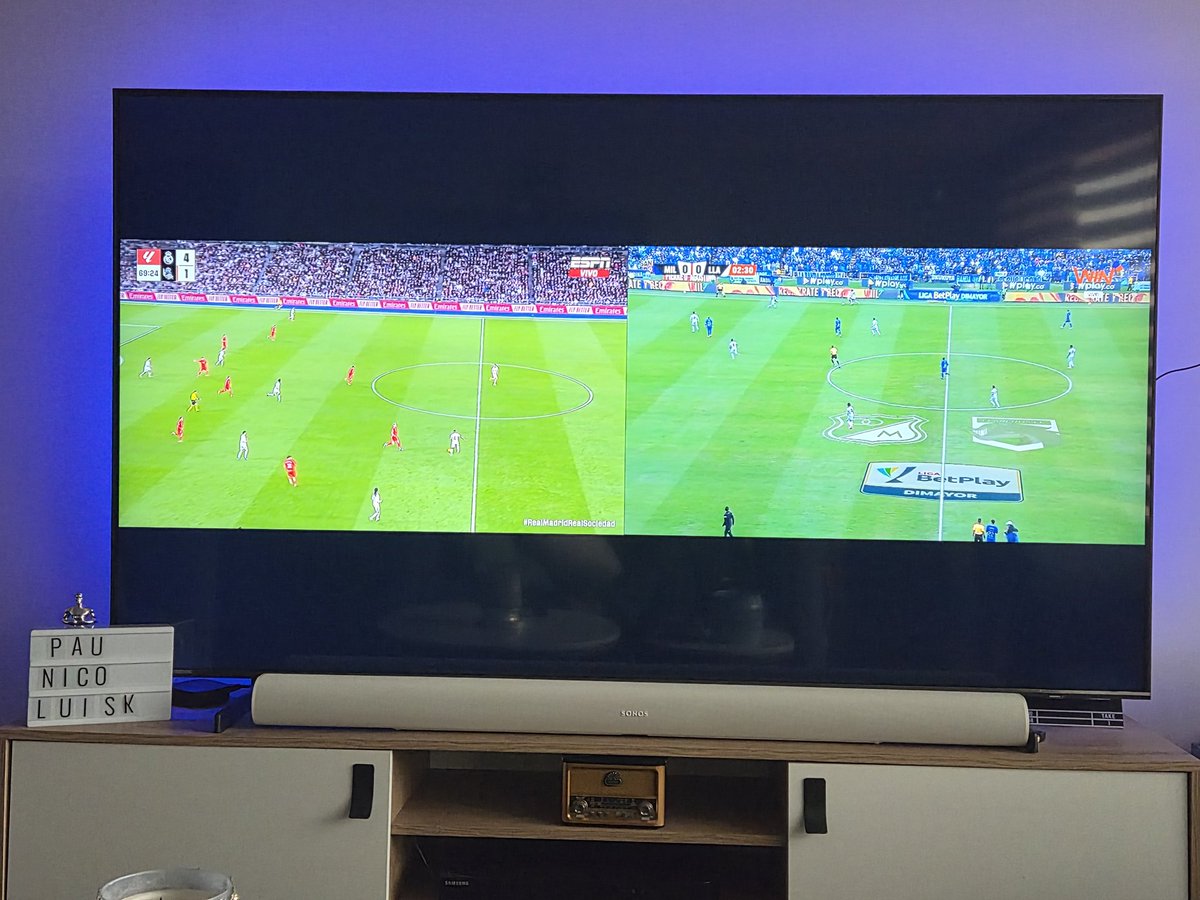 LUISCARLOSRUEDA's tweet image. Cuando juegan el #merengue y el #embajador al mismo tiempo... @realmadrid
@MillosFCoficial
No hay problema
#Multiview de @SamsungCO
⚽️📺
@dgo_latam @disneyplusla @Sonos