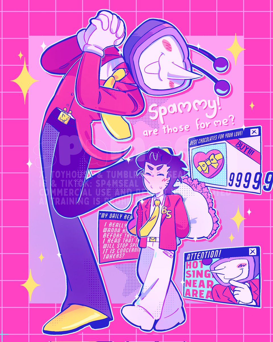 Happy valentine's day everyone!!
#deltarune #spamtenna