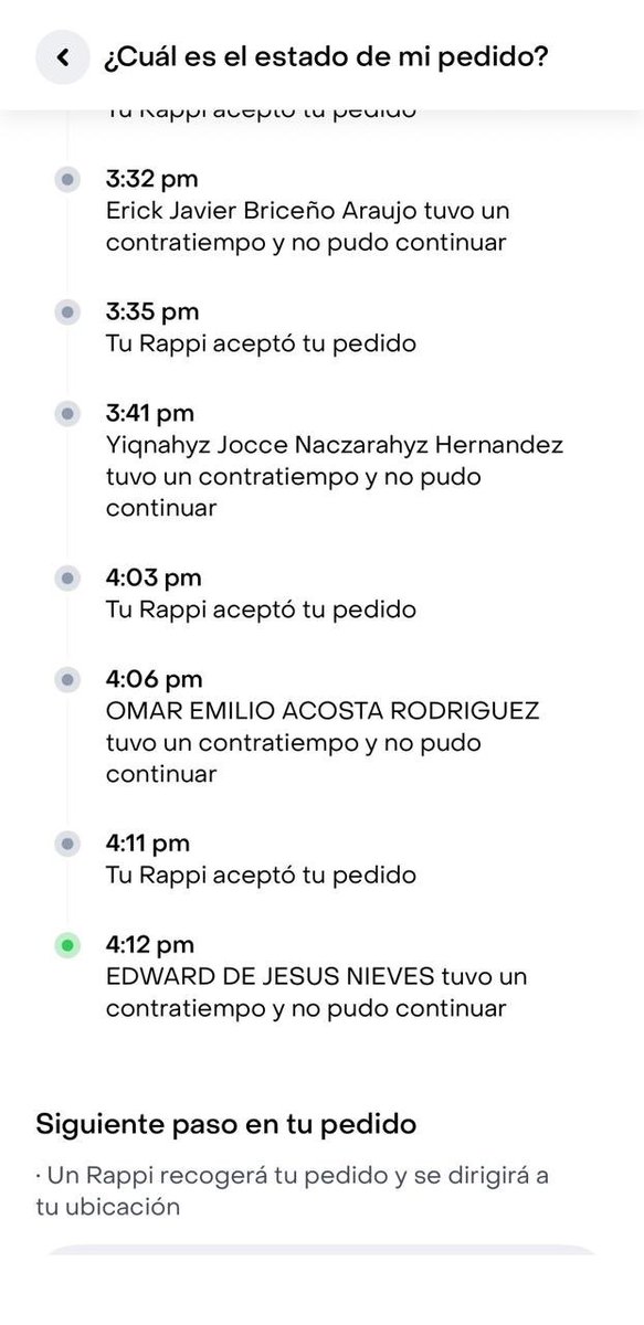 En en serio <a href="/RappiColombia/">Rappi Colombia</a> <a href="/RappiPay/">RappiPay Colombia</a> <a href="/homeburgers_/">Home Burgers</a> Esto es normal que suceda y no permitan cancelar el pedido <a href="/sicsuper/">Superintendencia de Industria y Comercio 🇨🇴</a> quien regula el tema