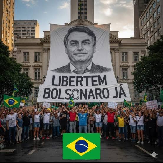 <a href="/bolsonaro__jr/">Jair Renan Bolsonaro</a> O presidente Bolsonaro já está livre?

A ANISTIA já foi aprovada e os presos políticos estão soltos?

Flávio Bolsonaro já está ELEITO?🤔

Qualquer manifestação que não tenha essas pautas, trata-se apenas de autopromoção do bezerro de ouro!

Para ter "Fora Lula", precisamos eleger