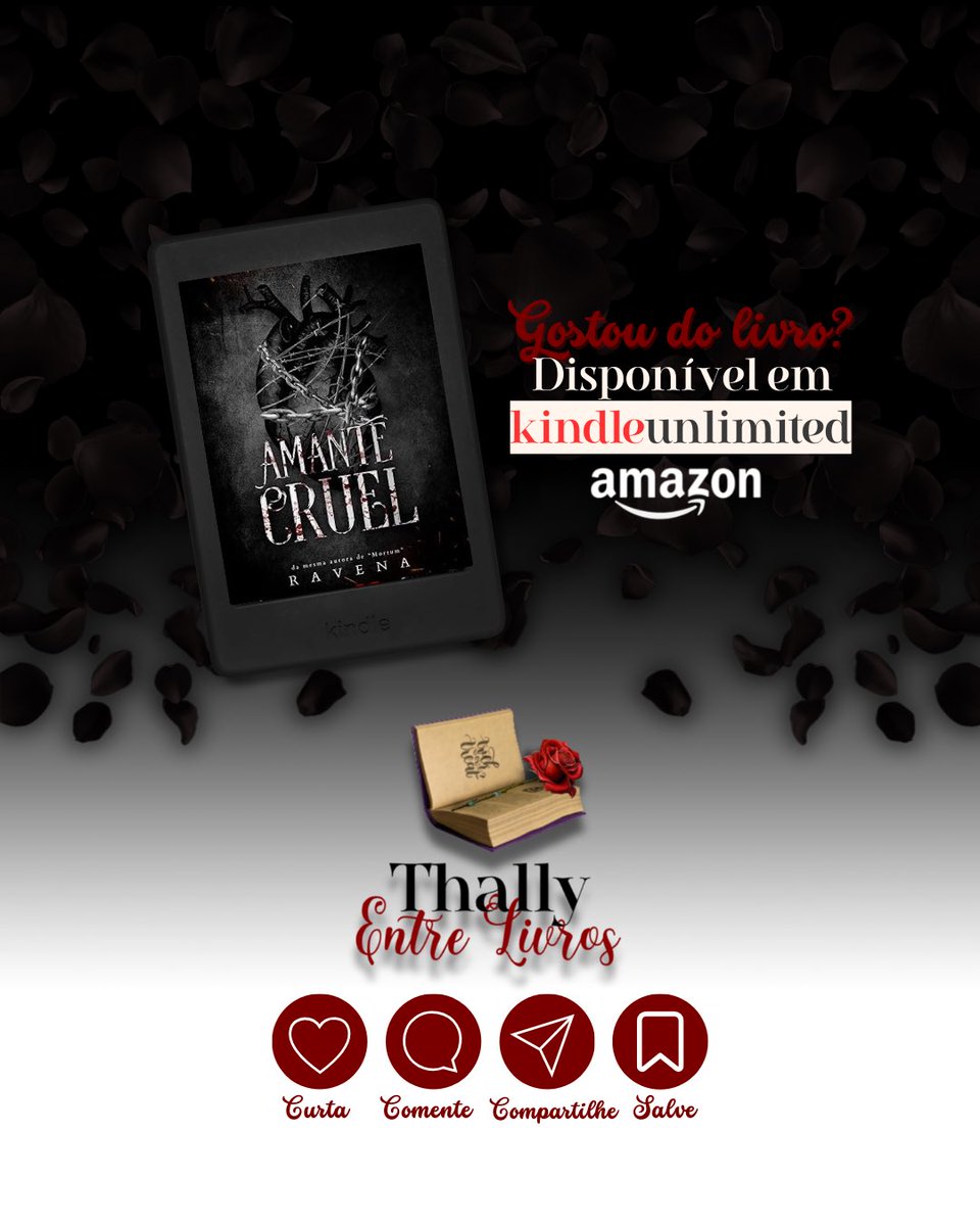 Thally entre livros tweet media
