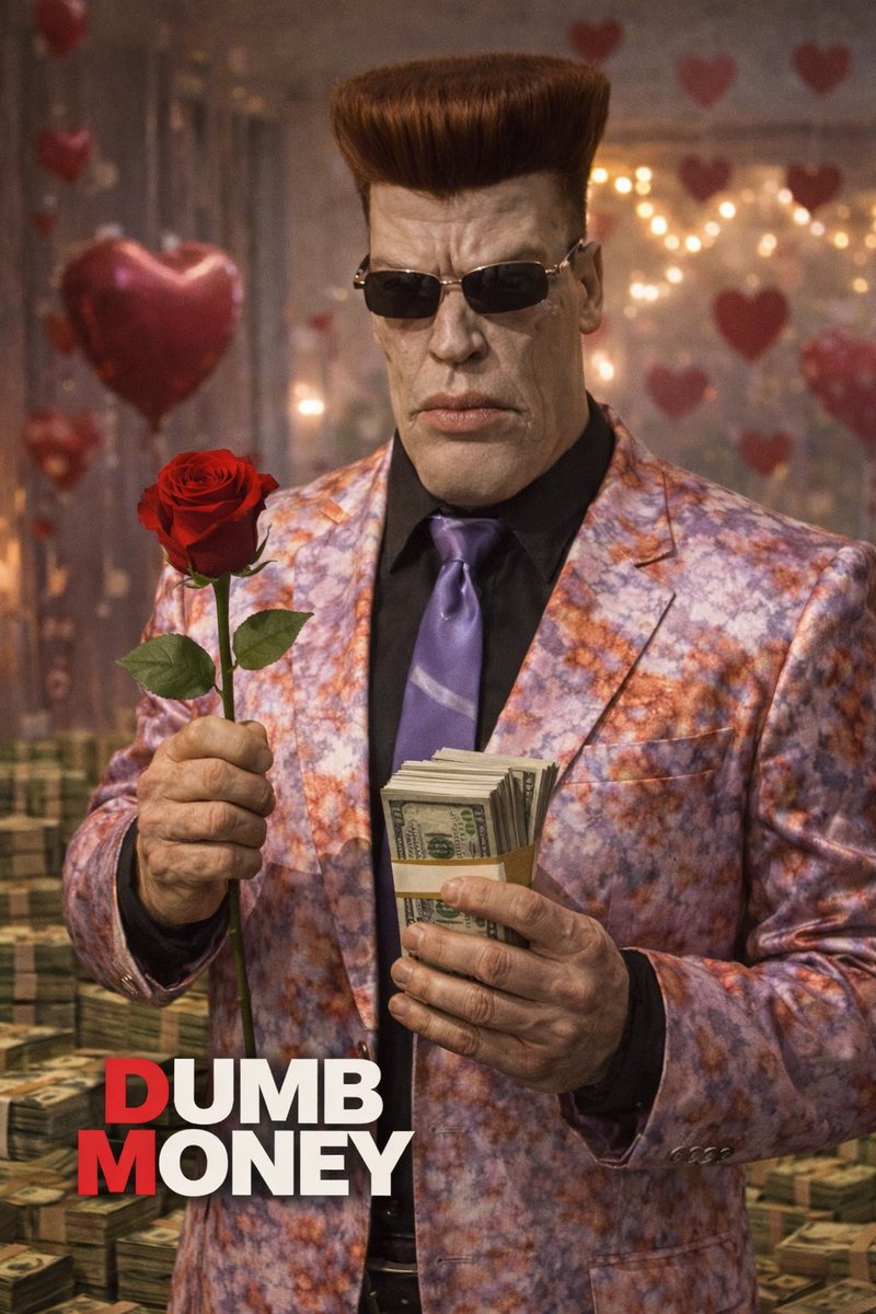 Happy Valentine’s Day to all the people married to their bag’s of Dumb Money 💰🌹 $DM