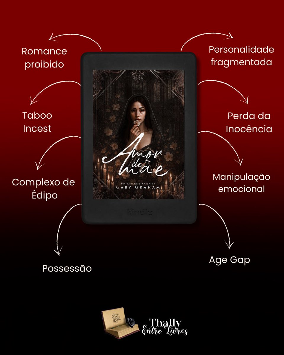 Thally entre livros tweet media
