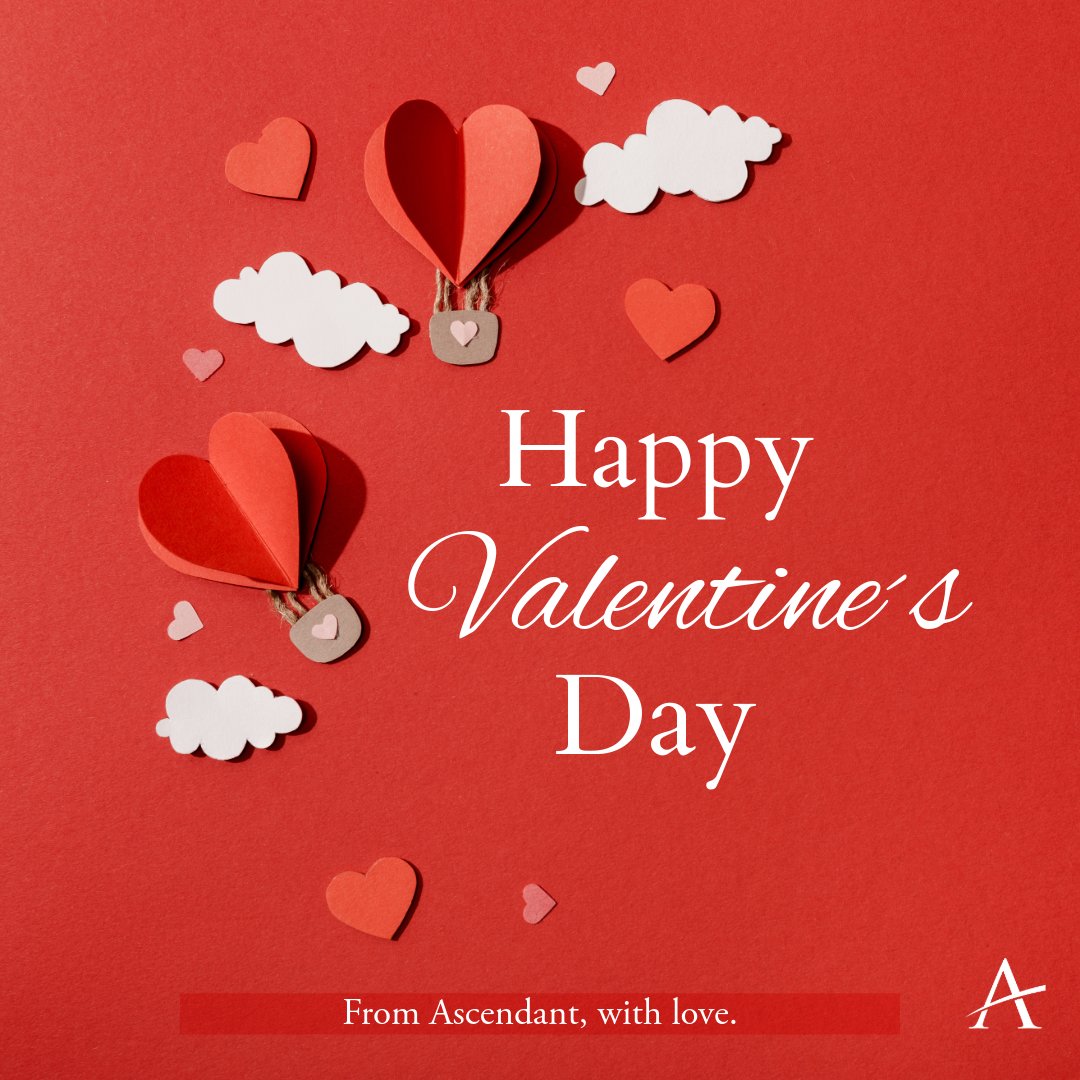 Strong relationships are built on trust and reliability. We are proud to be a partner you can depend on, today and every day. Wishing you a safe and happy Valentine’s Day.

Happy Valentine’s Day from the team at Ascendant. #AscendantInsurance #ValentinesDay ❤️