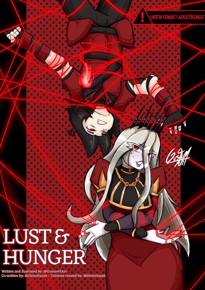 Hi, I'm happy to announce that I'm developing an NSFW comic with <a href="/HeimHayah/">🎄HeimHayah🎄 Comisiones Abiertas</a> about a D&amp;D campaign we're running. Sketches for the first 17 pages are available on Patreon.