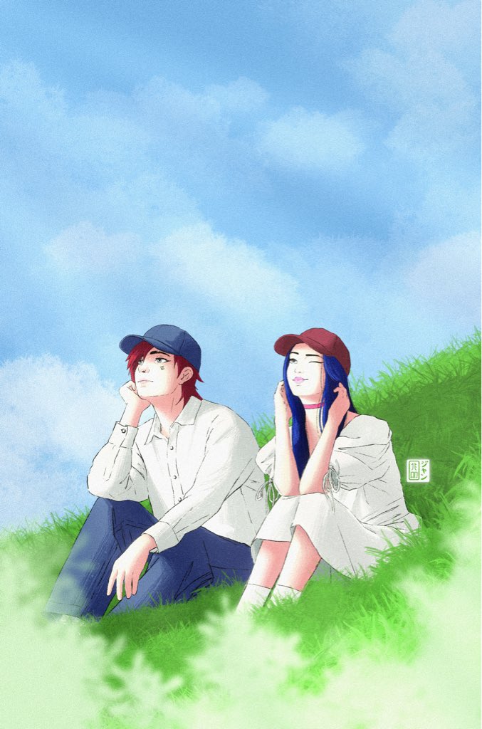 happy valentine's day ❤️💙❤️💙

#Piltoverfinest #caitvi #caitlyn #caitlynkiramman #vi #arcane #lol #violyn #Procreate #illustration #fanart