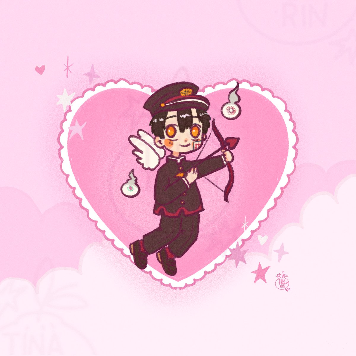 Hanako-kun en modo cupido🪽🏹🩷
¡feliz san valentín!
#valentinesday #hanakokun #地縛少年花子くん #cupid #love