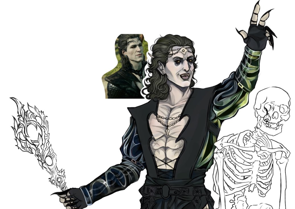 Another spoiler 
Elric’s character sheet 
#BaldursGate3