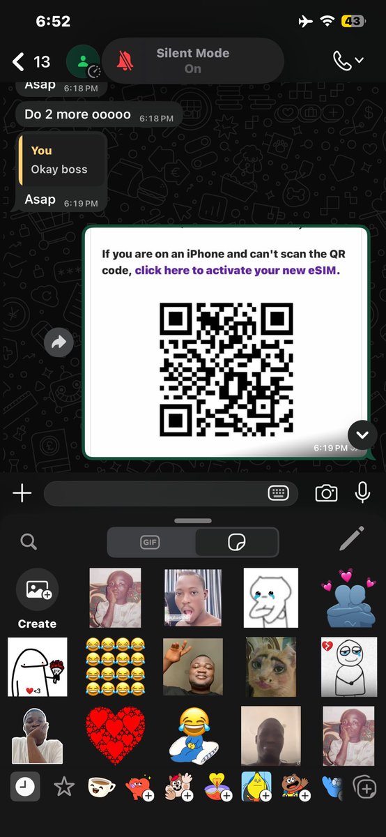 eSIM activation code available 💻🛜