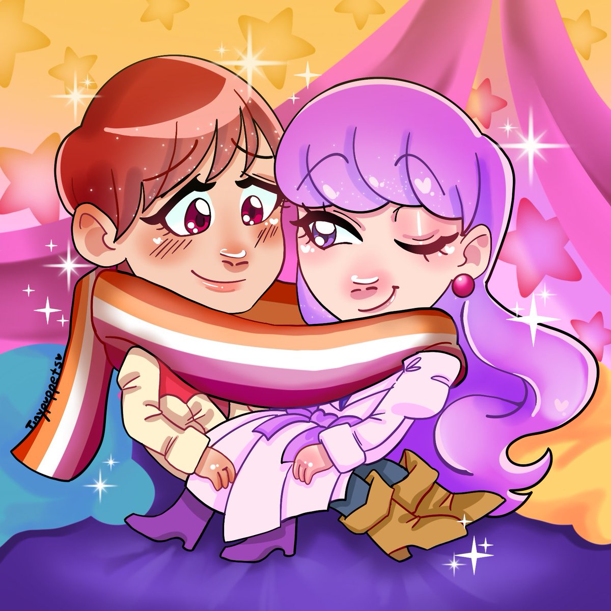 HAPPY VALENTINES DAY from your friendly neighborhood Akiyuki 🥰❤️💜 #Precure