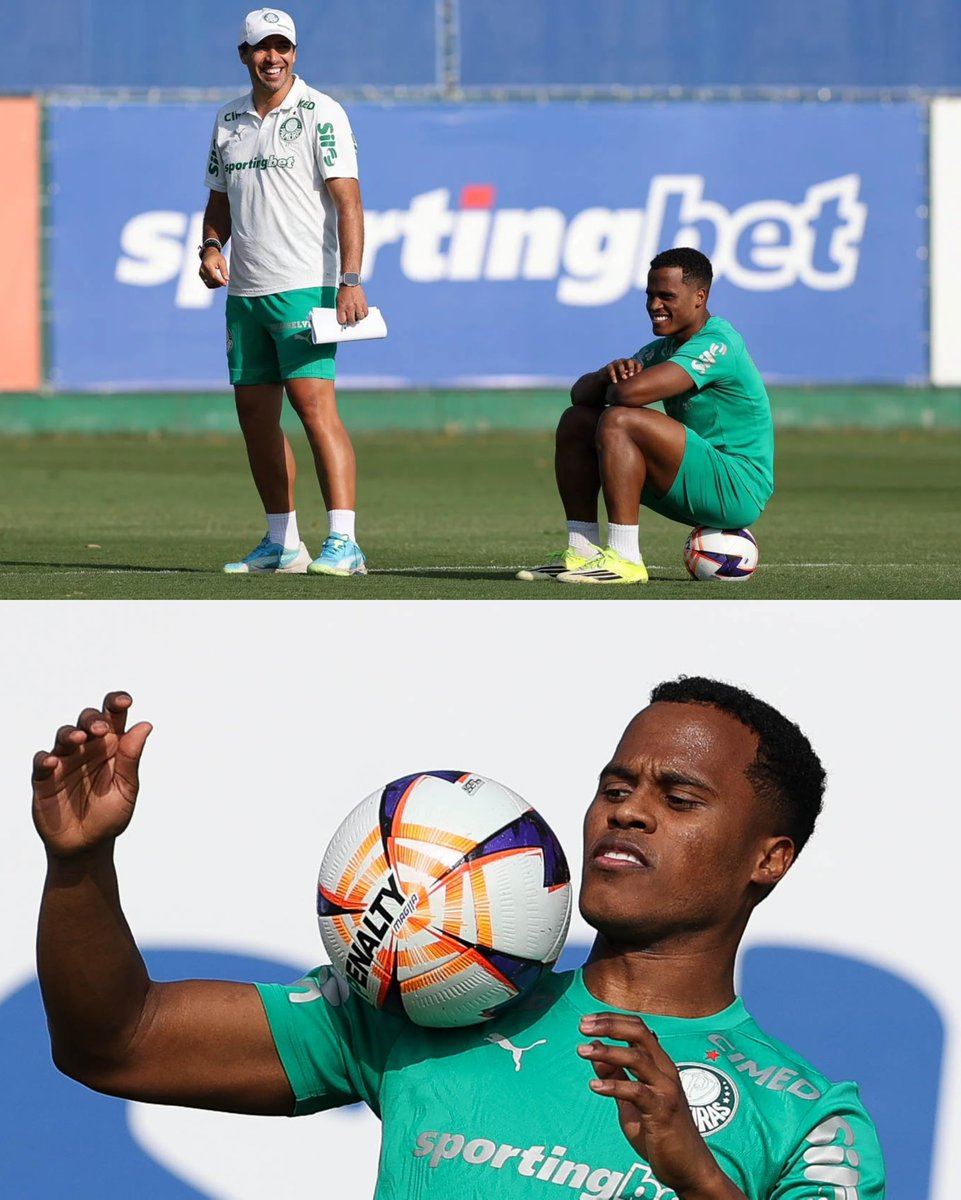 joaofrreire's tweet photo. Agora sim eu acredito na contratação.

O 1º treino de Jhon Árias no Palmeiras. https://t.co/0MpOwsUYJN