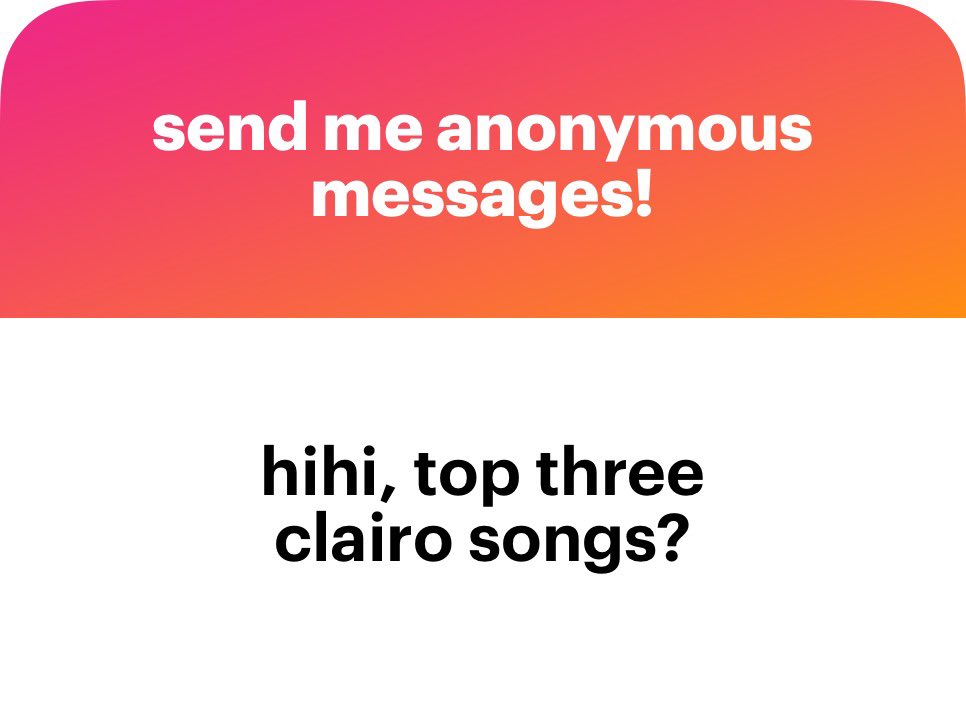 HI THIS IS SO HARD OMG i love all her songs sm 😭😭😭 my top 3 might be sofia pier 4 and north