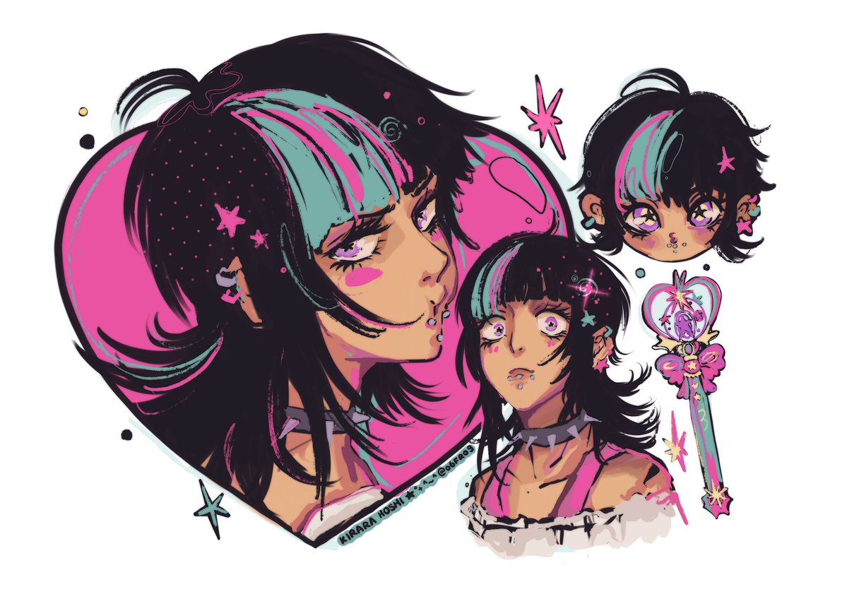 can’t stop drawing this princess ᯓ★
#kirarahoshi #jjk