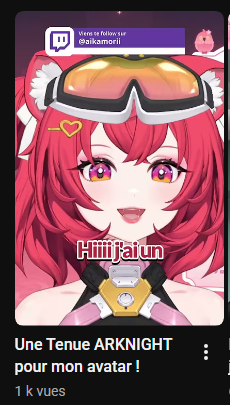 vraiment la bouille de l'avatar sur la preview du short youtube TROP CUTE je fond ♥

(cmoi)