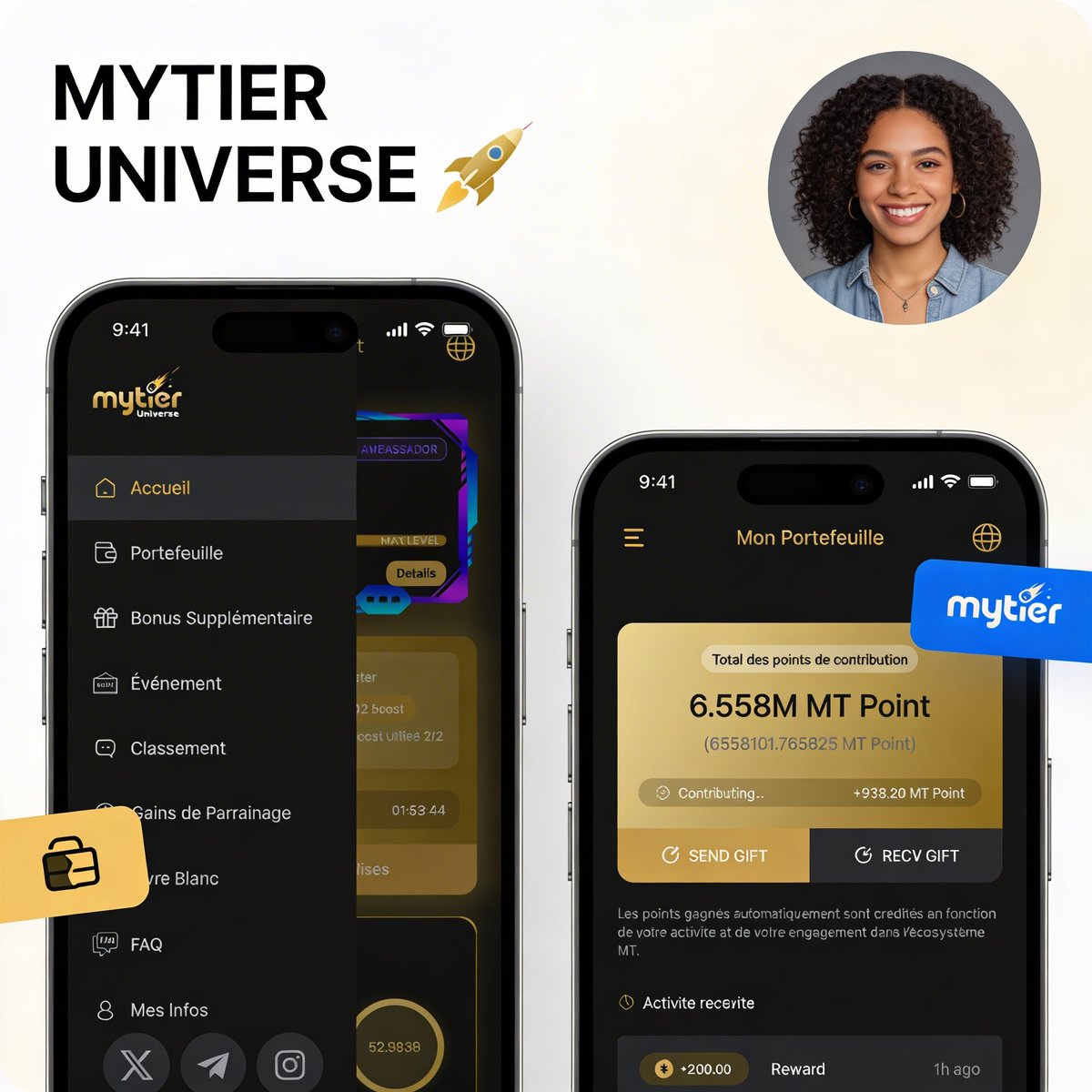 ASGA_network1's tweet image. Calling all DRC/Congo hustlers! 🇨🇩🇨🇬  using code tchan, grab a 2.25 MT bonus, and start mining! Solid DePIN + Web3 project, early win big 💪 Drop your reference in the reply! @mytier_africa @MINES_CD @congotelema243 #MytierUniverse #MTPoints #CryptoDRC #Airdrop #Web3 #Mining