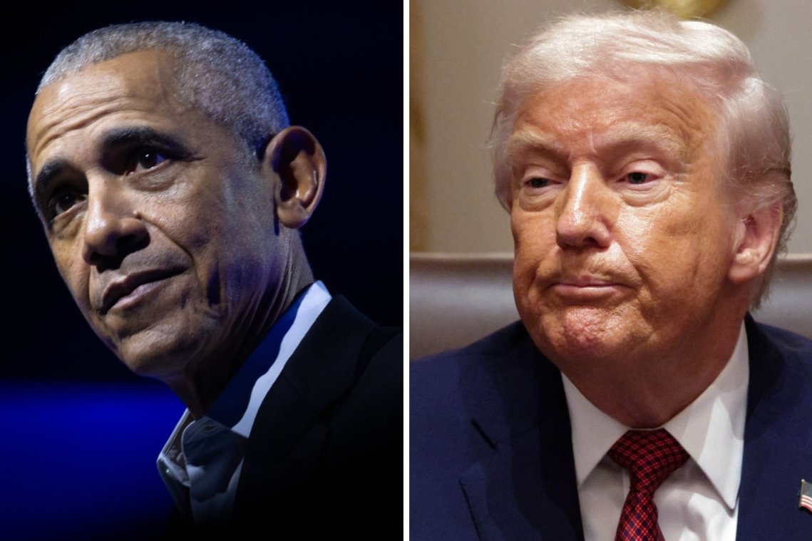 Barack Obama has responded after an AI video was posted to Donald Trump's Truth Social account that depicted the former president and his first lady as apes:

“You know, it is true that it gets attention. It’s true that it’s a distraction. But, you know, as I’m traveling around